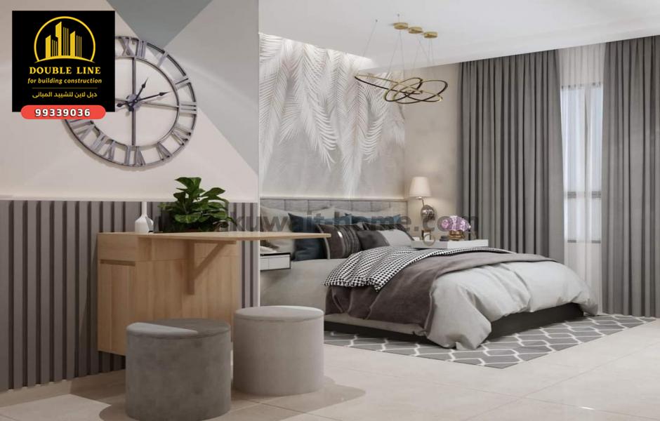اختيارك لتصميم غرفة نوم حديثه لدينا 99339036 , شركة تصميم وتنفيذ في الكويت